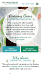 Mobile Screenshot of growinggrinsdentistry.com